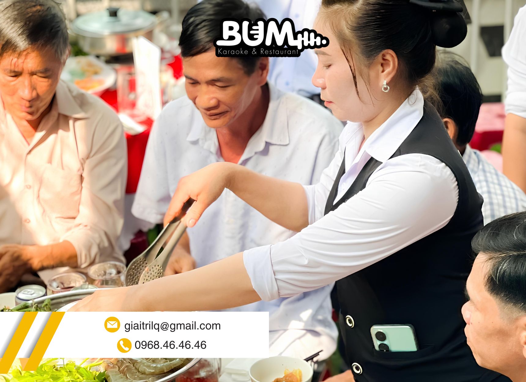 Dịch vụ tận tâm và chu đáo